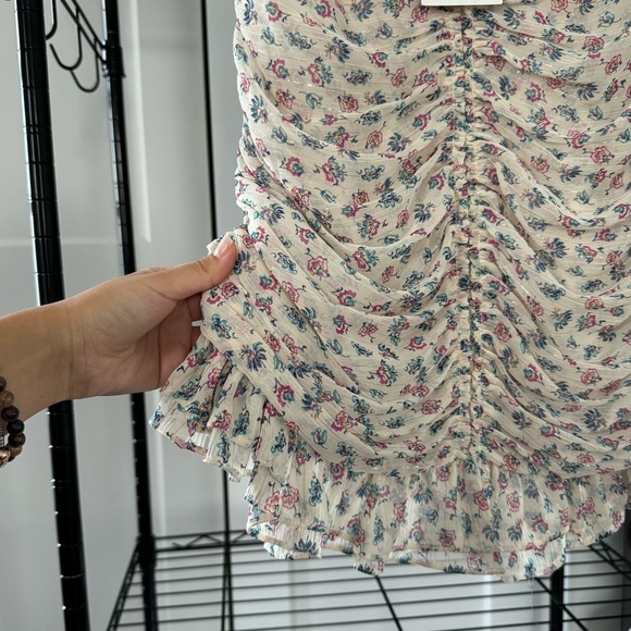 ZARA Floral Dress Halter NWTG Size S - Picture 5 of 5